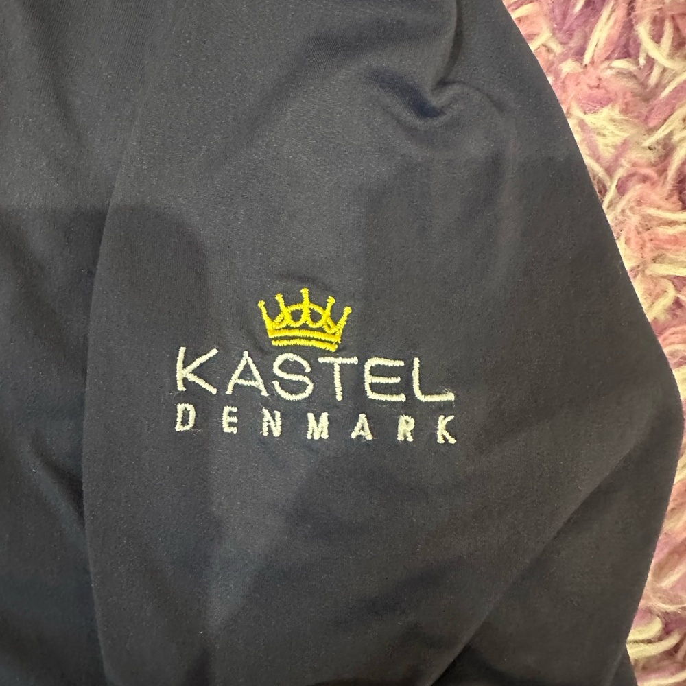 Women's Black Quarter-Zip Top - Picture 3 of 4